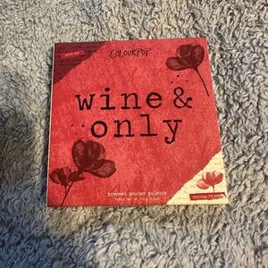 ColourPop Wine & Only Palette - Deep Red Tones